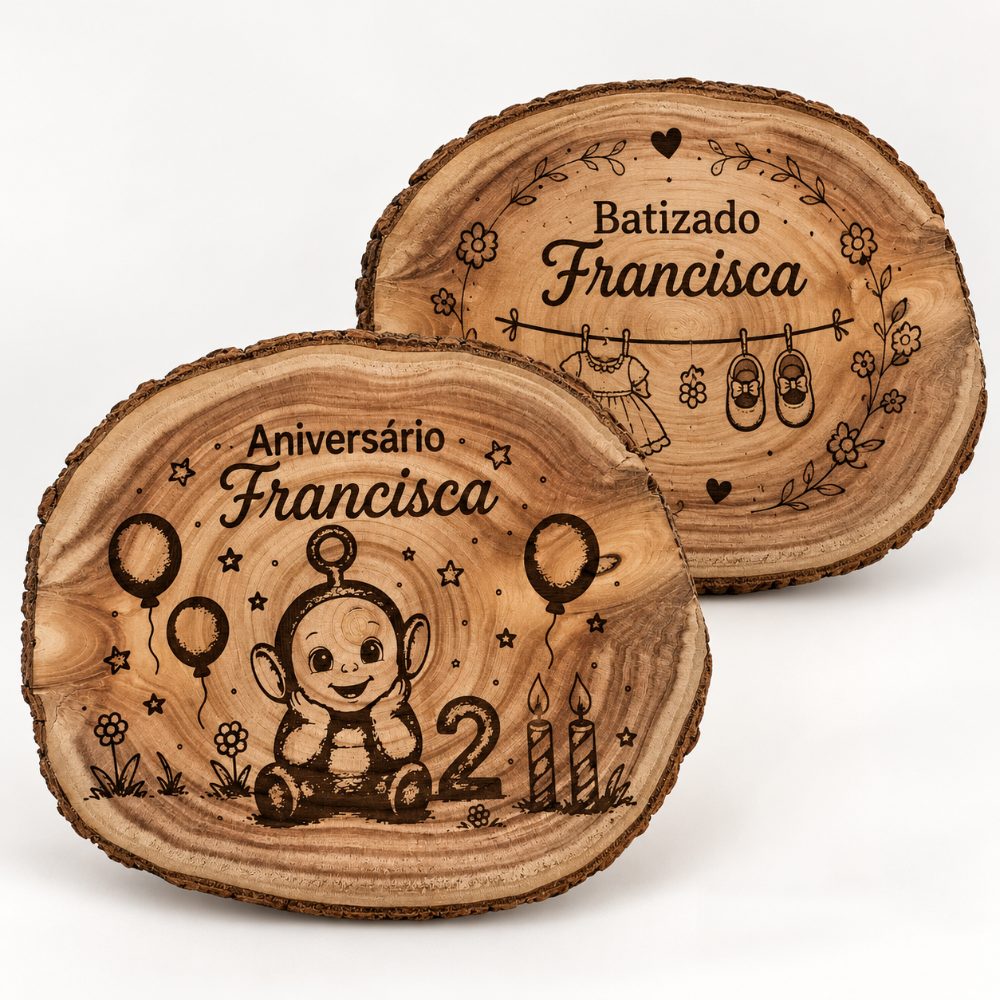 Placa Decorativa Personalizada – Dupla Face